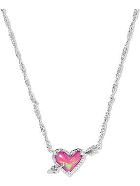 Heart Arrow Short Pendant Necklace - Dainty Jewelry, Perfect Gift for Her
